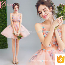 Nifty High Fashion Women Party Short Elegant Guangzhou Flower Girl Evening Dresses
